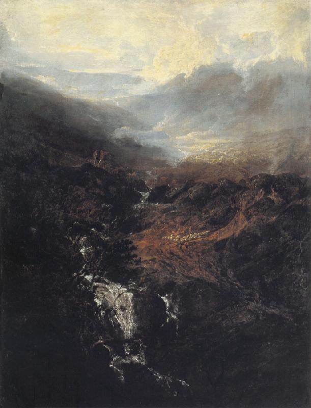 J.M.W. Turner Morning amongst the Coniston Fells Sweden oil painting art